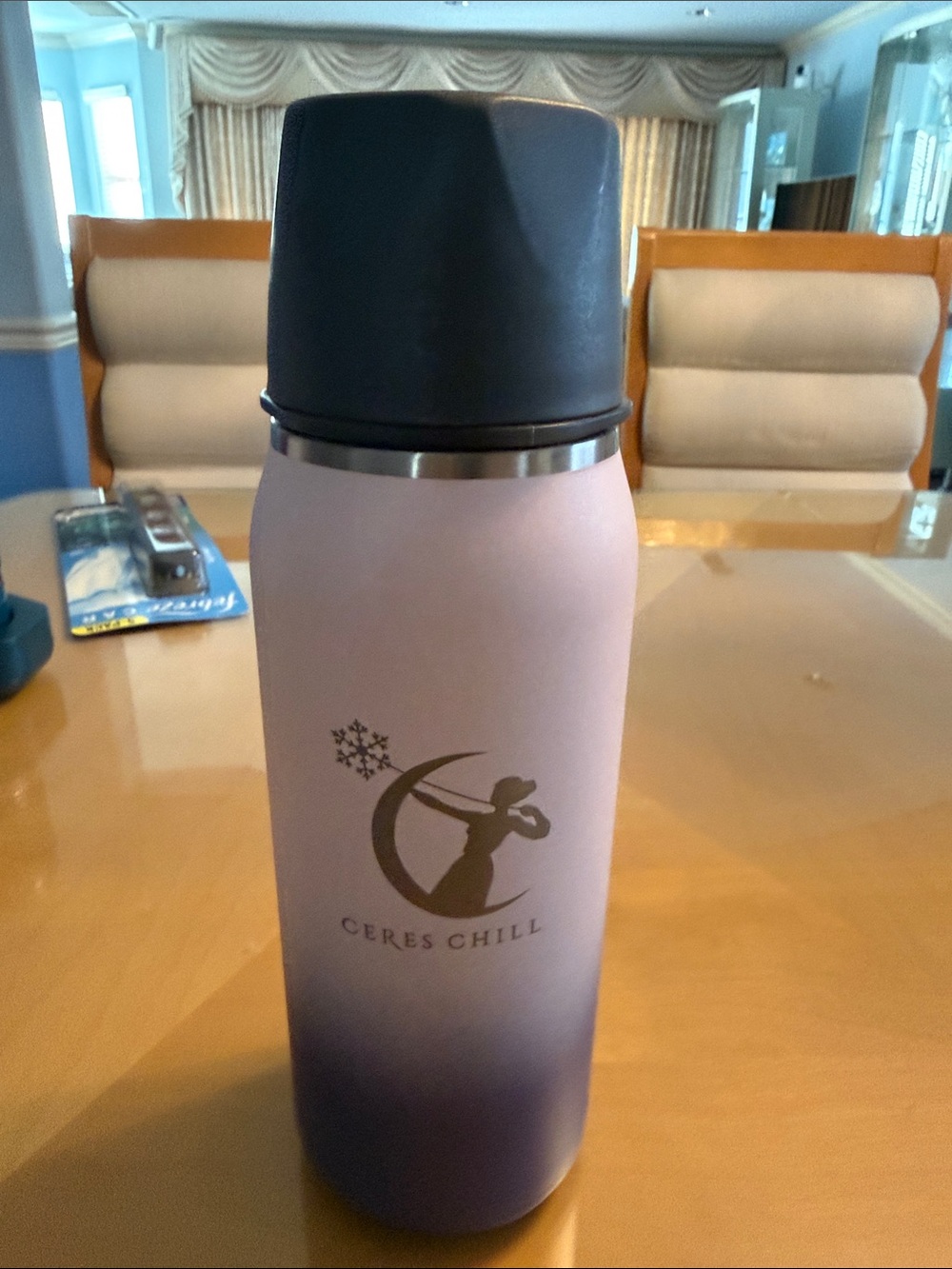 Breastmilk Travel Bottle in Pink/Purple